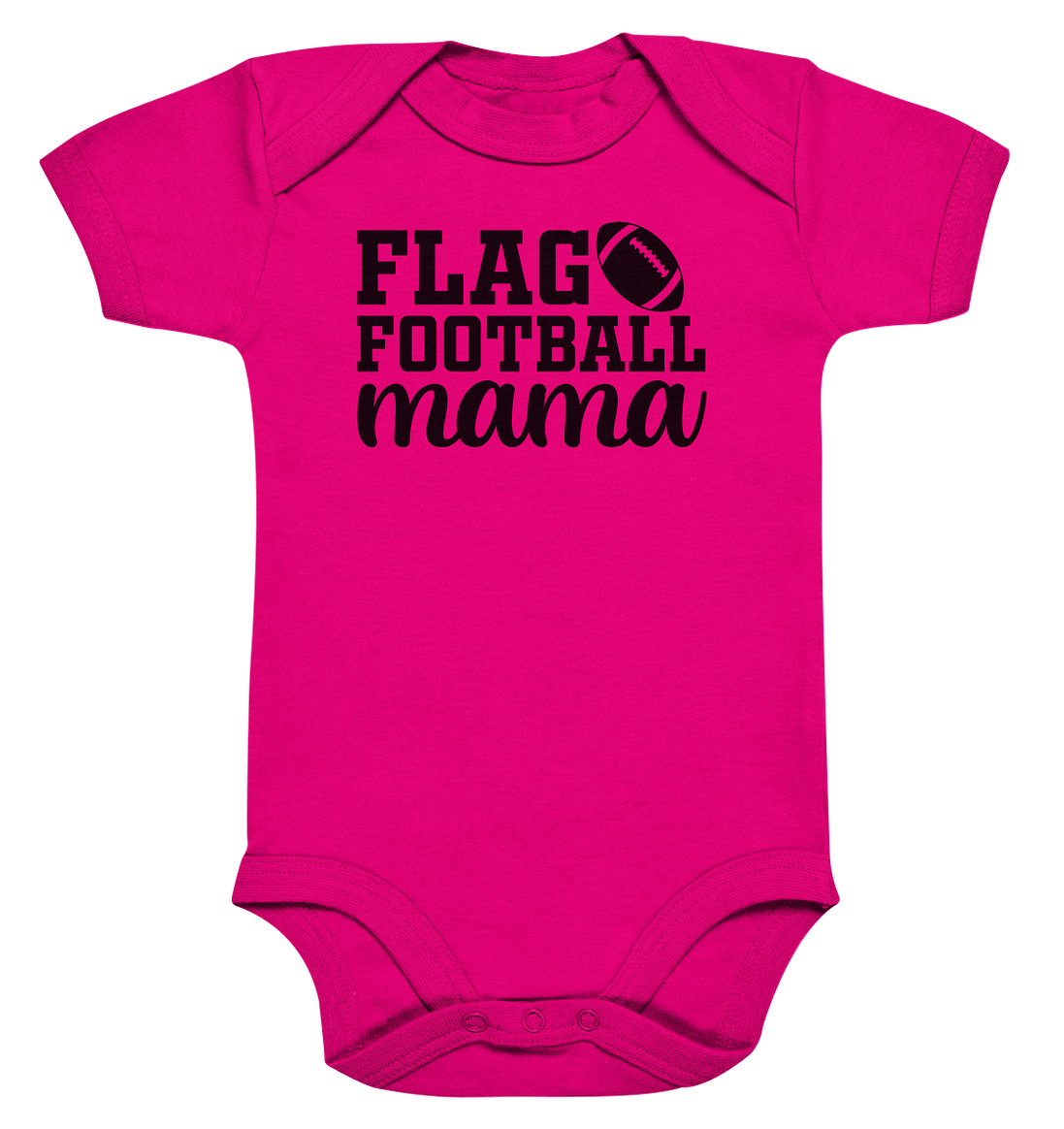 Flag Football Mama - Organic Baby Bodysuite