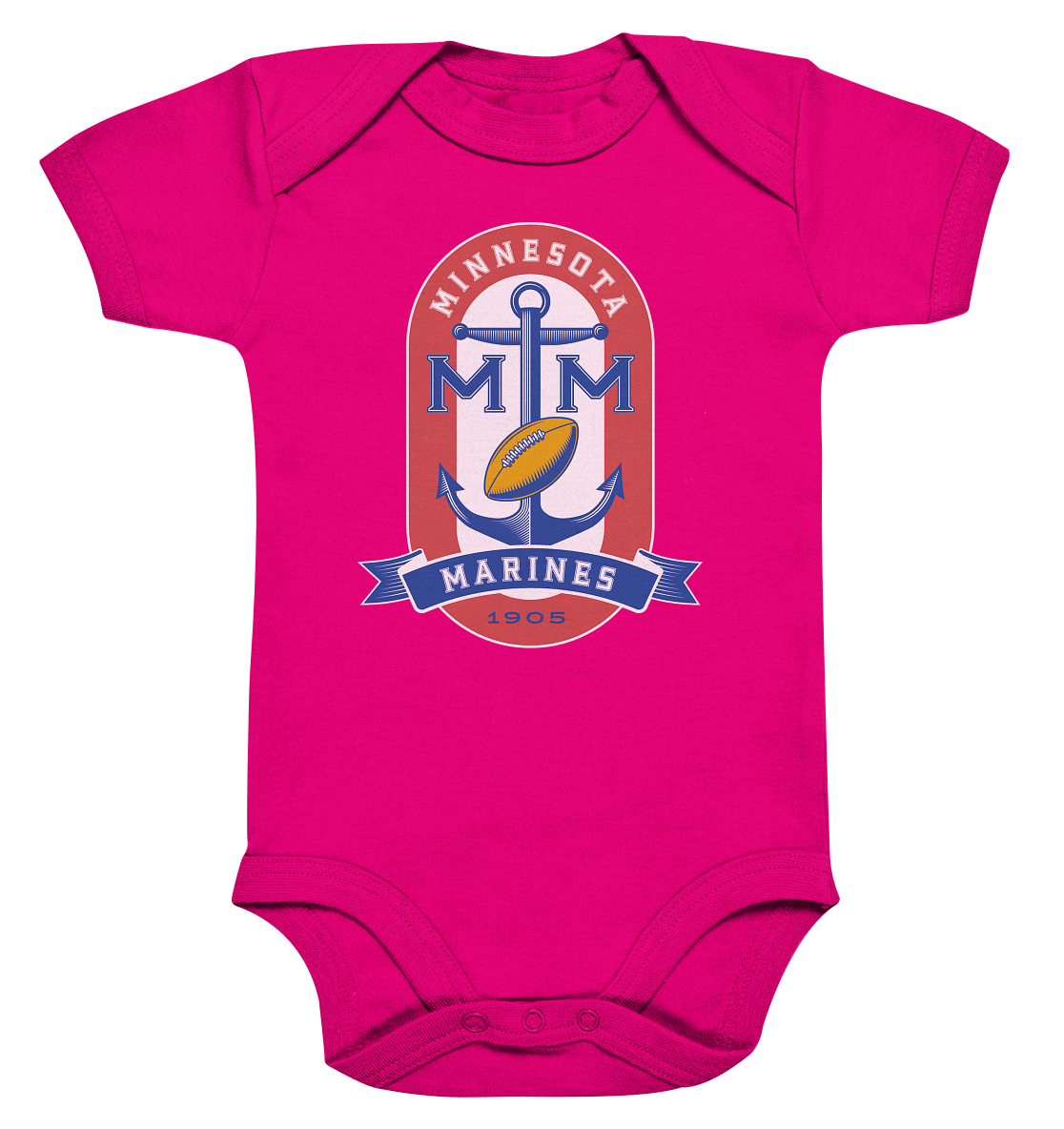 Minnesota Marines - Organic Baby Bodysuite