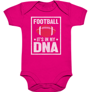 Football DNA - Organic Baby Bodysuit