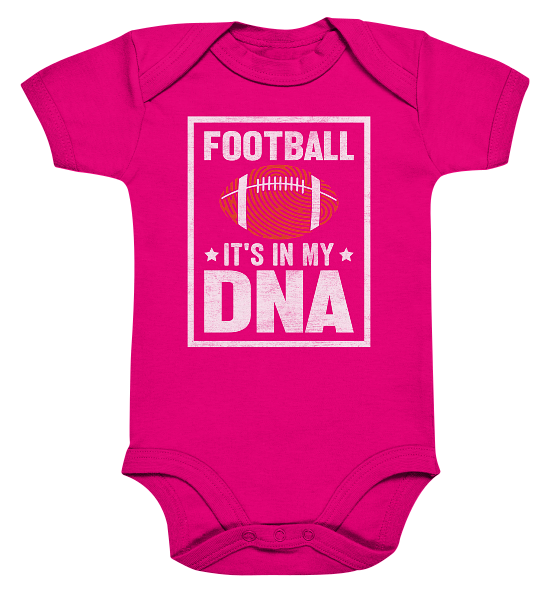 Football DNA - Organic Baby Bodysuit