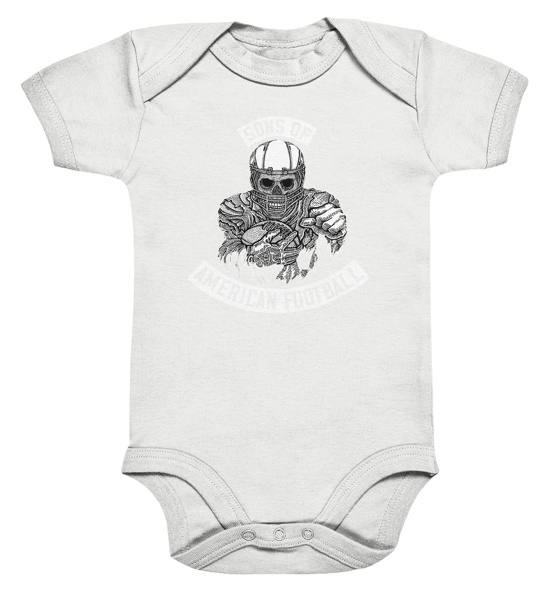 SAMFO Sons of American Football  - Organic Baby Bodysuite