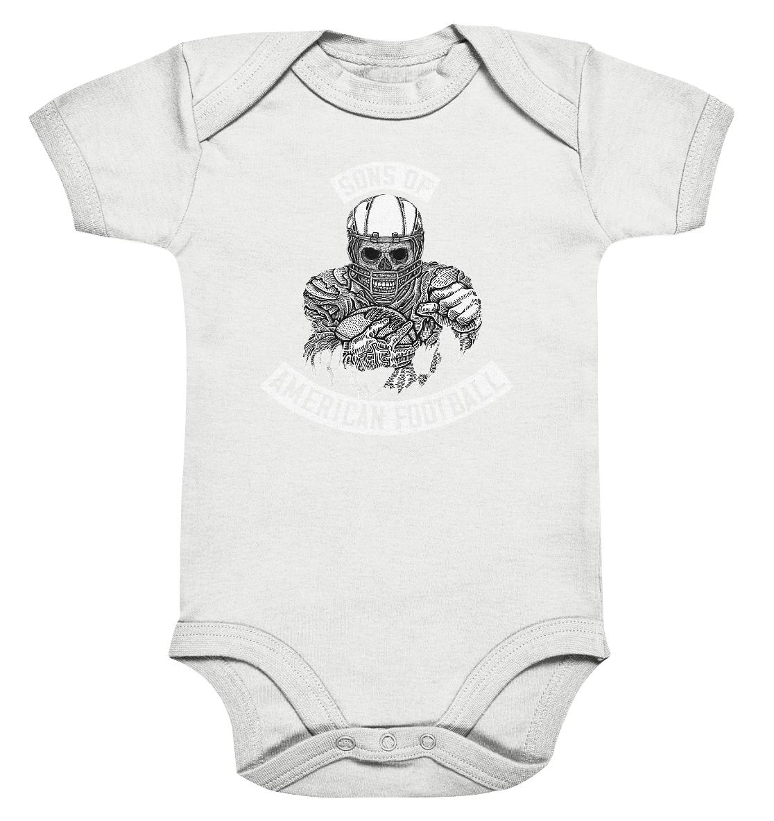 SAMFO Sons of American Football  - Organic Baby Bodysuite