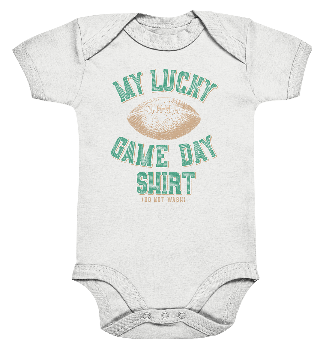 My Lucky Game Day Shirt   - Organic Baby Bodysuite