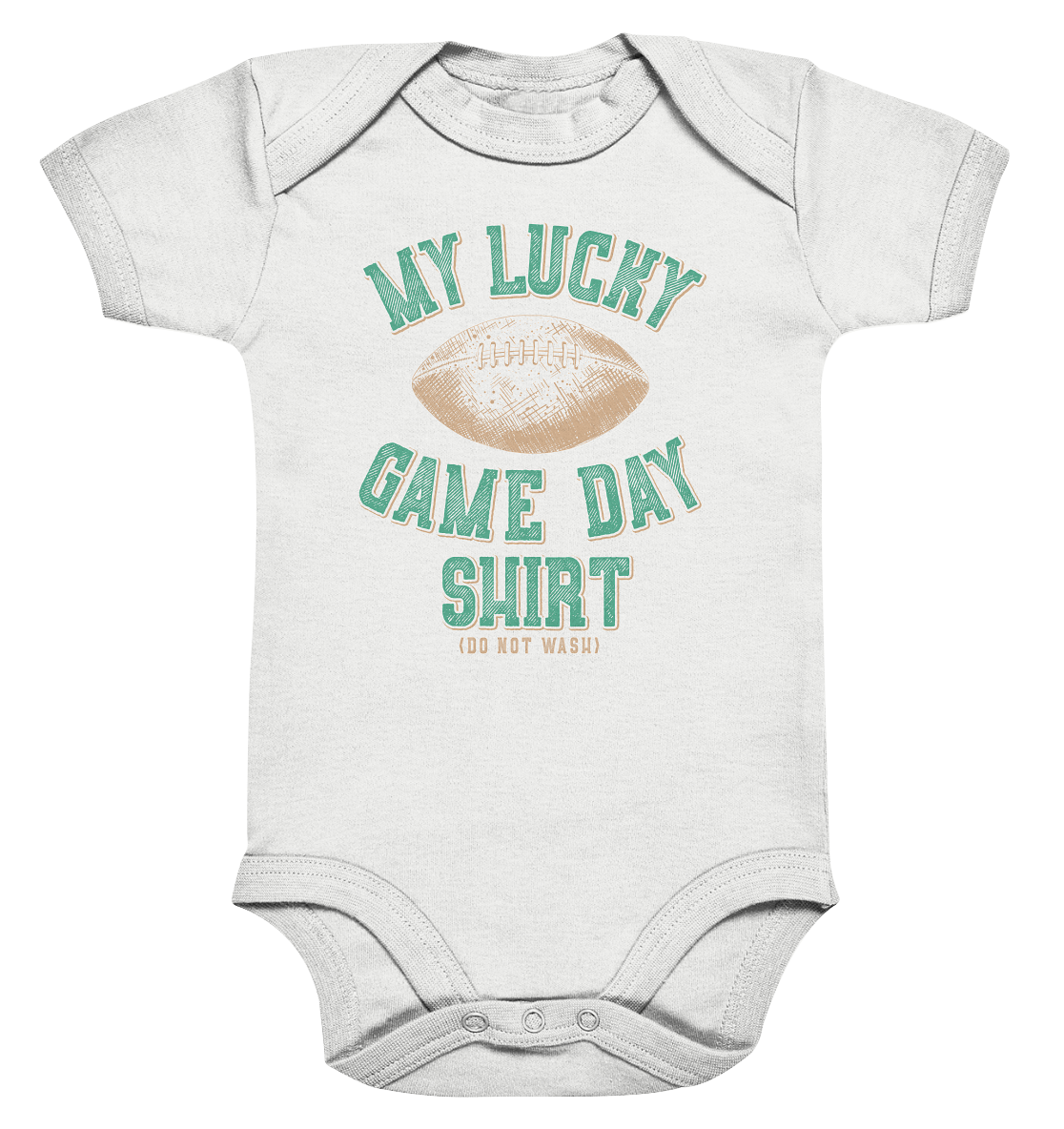 My Lucky Game Day Shirt   - Organic Baby Bodysuite