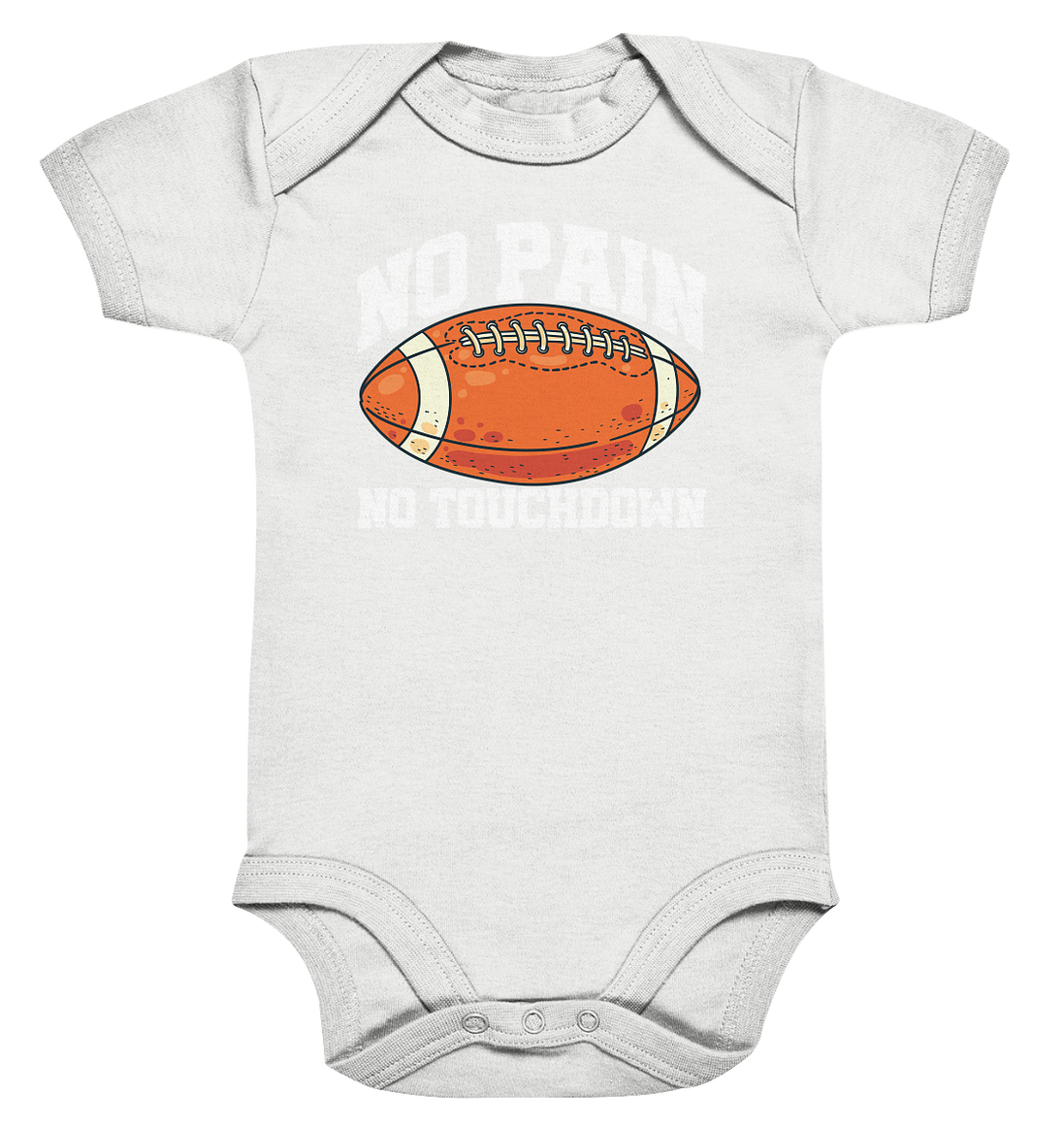 No Pain No Gain - Organic Baby Bodysuite