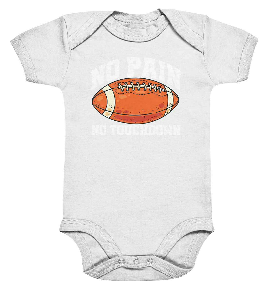 No Pain No Gain - Organic Baby Bodysuite