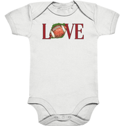 Football Love - Organic Baby Bodysuite