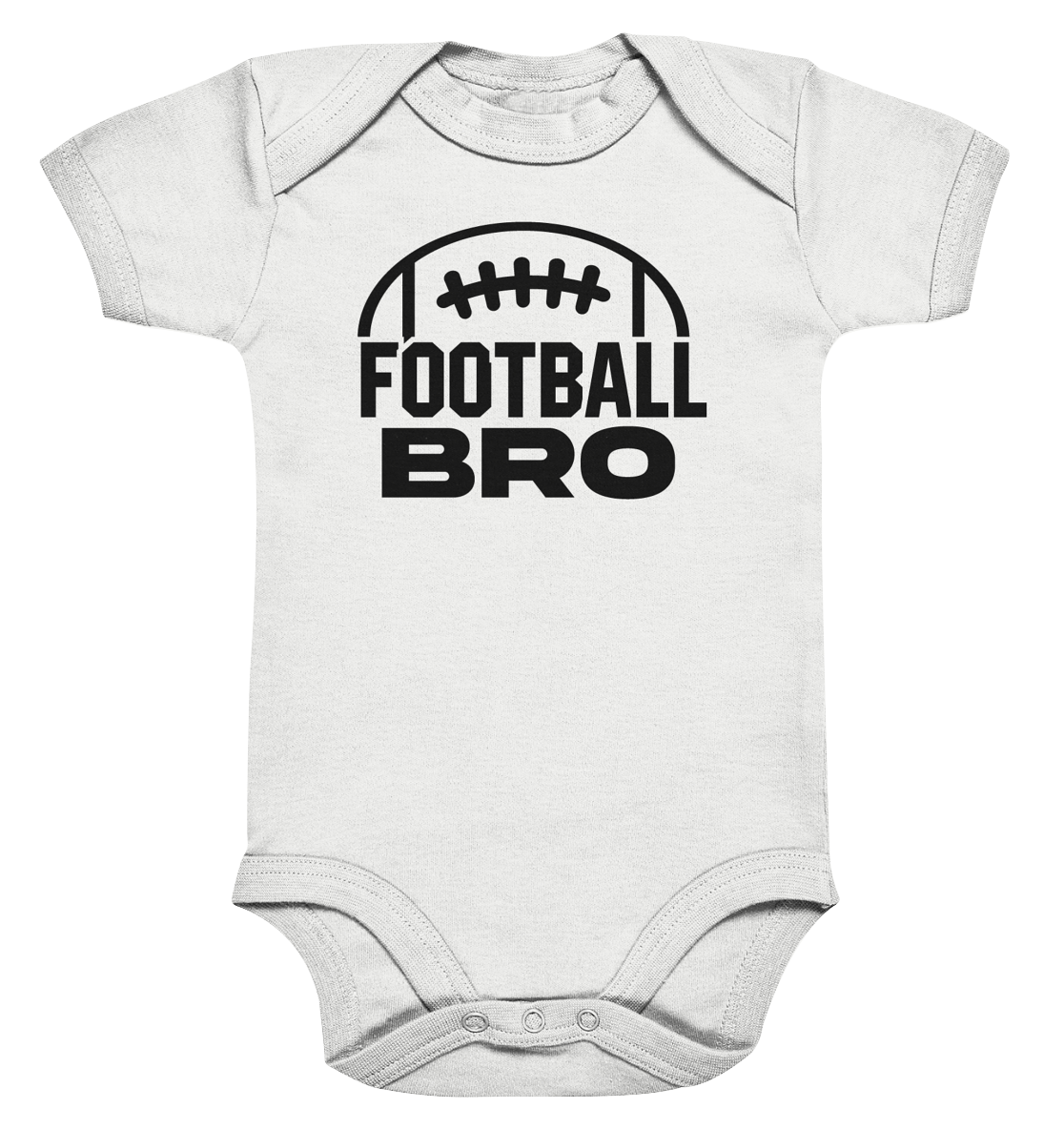 Football Bro  - Organic Baby Bodysuite