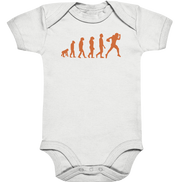 American Football Evolution - Organic Baby Bodysuite