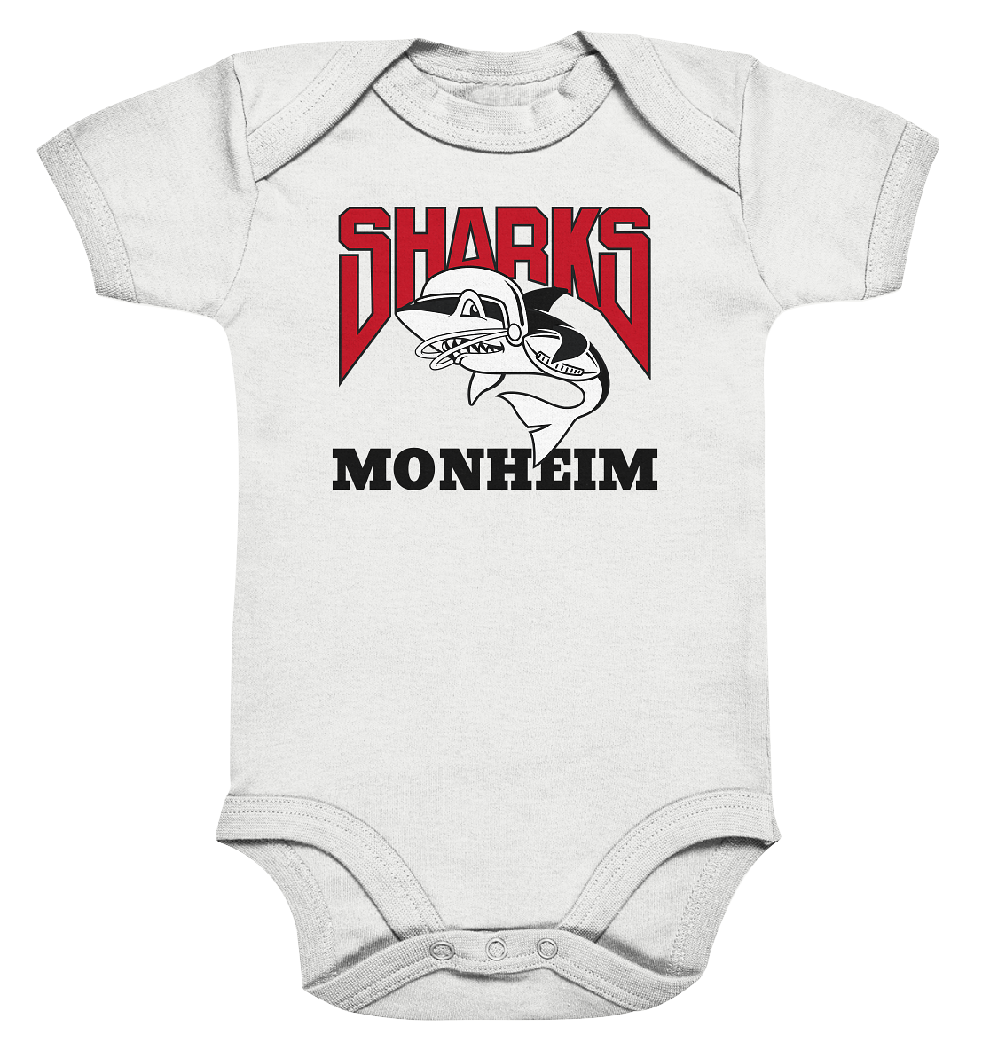 Monheim Sharks - Organic Baby Bodysuite