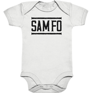 SAMFO black - Organic Baby Bodysuite