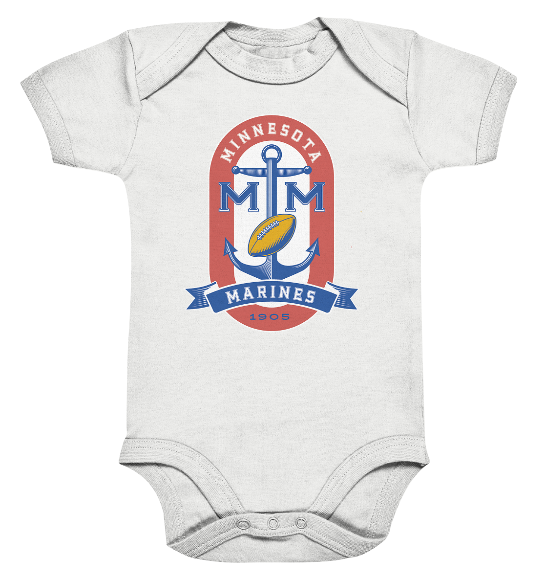 Minnesota Marines - Organic Baby Bodysuite
