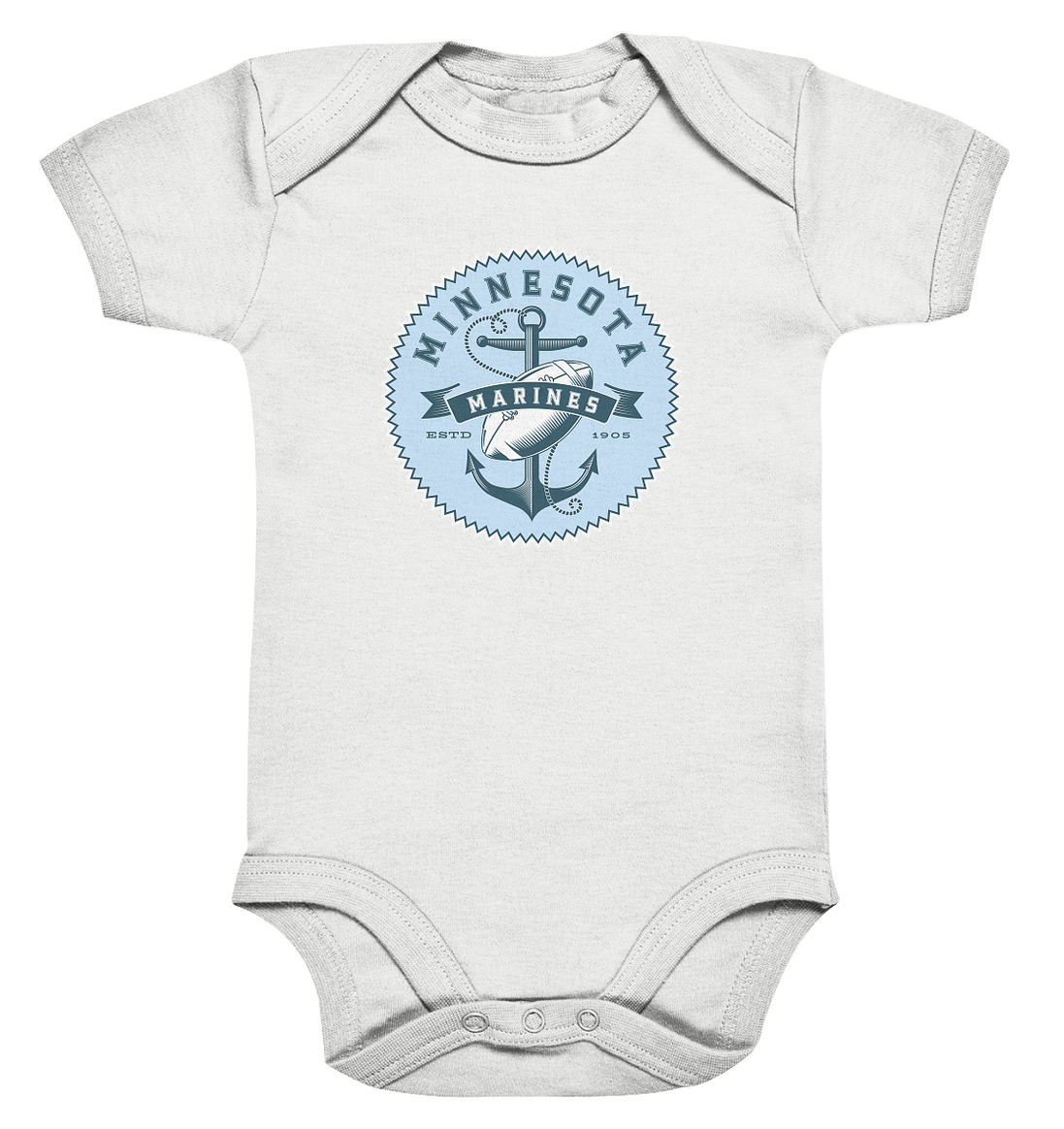 Minnesota Marines II - Organic Baby Bodysuite