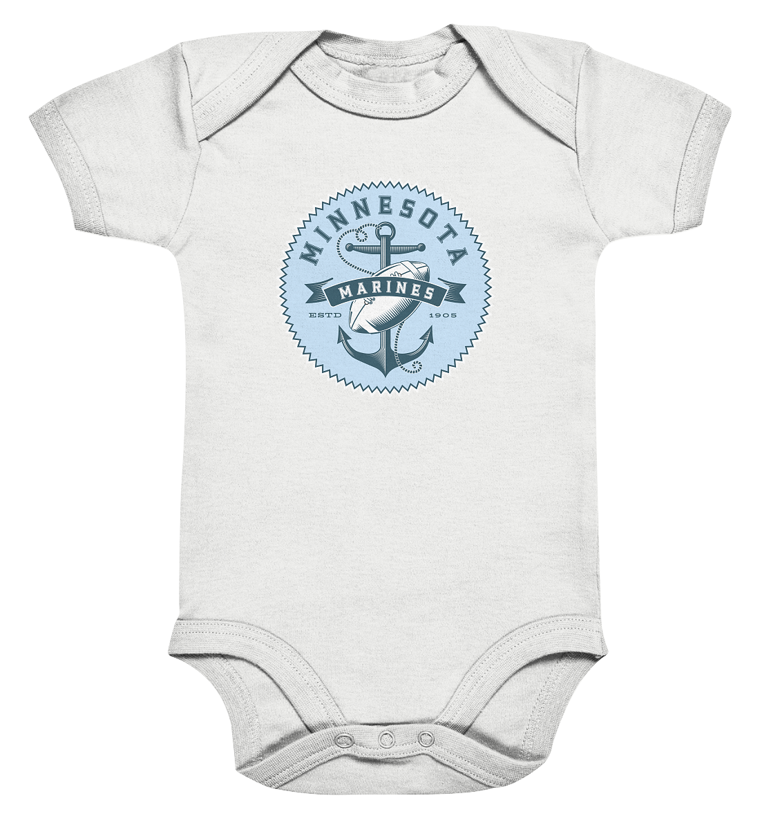 Minnesota Marines II - Organic Baby Bodysuite