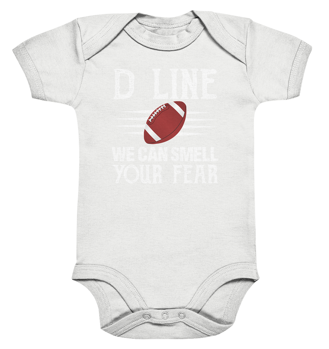D-Line Fear - Organic Baby Bodysuite