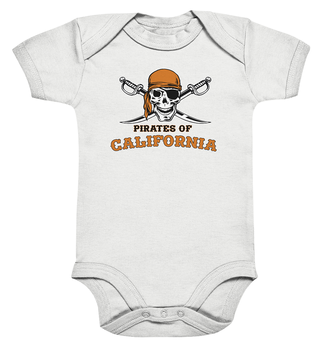 Pirates of California - Organic Baby Bodysuite