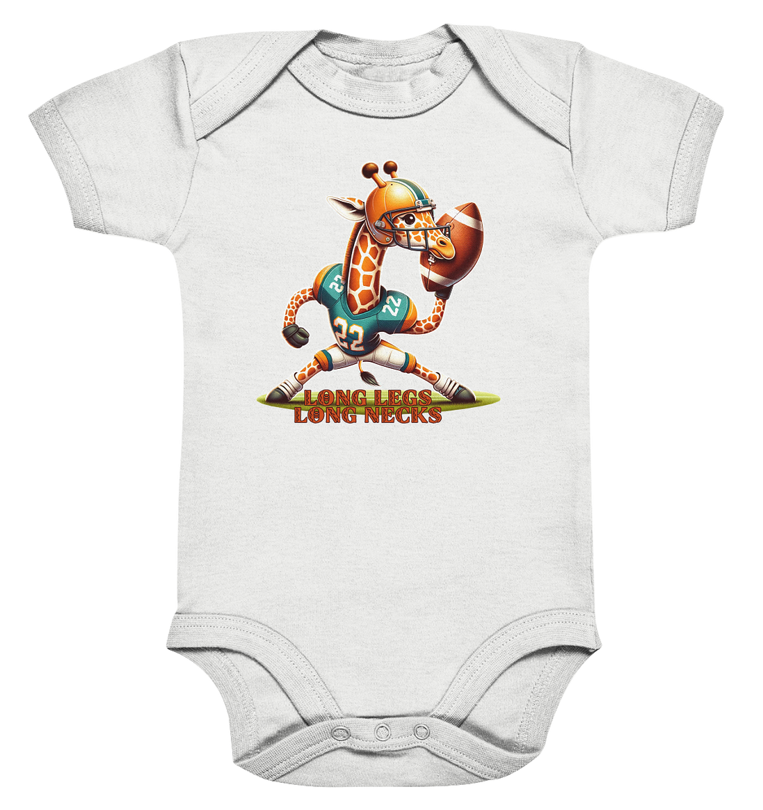 Giraffe - Organic Baby Bodysuite