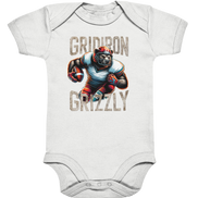 Gridiron Grizzly - Organic Baby Bodysuite
