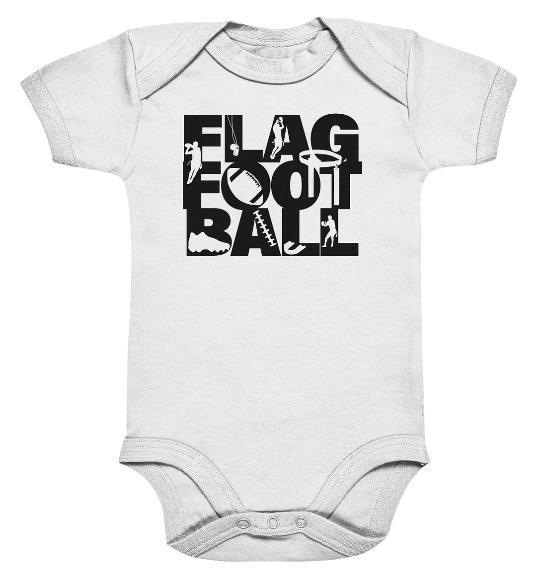 Flag Football  - Organic Baby Bodysuite