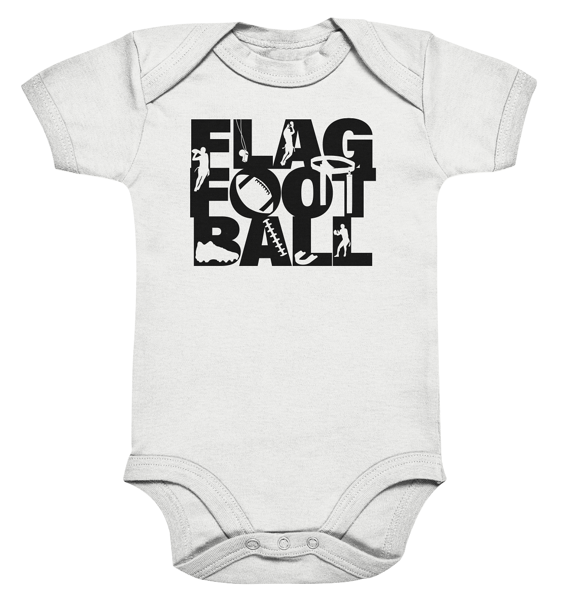 Flag Football  - Organic Baby Bodysuite
