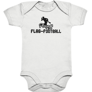 Playoff Flag Football Men Black - Organic Baby Bodysuit