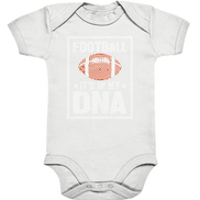 Football DNA - Organic Baby Bodysuit