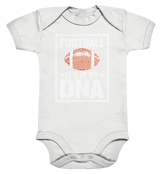 Football DNA - Organic Baby Bodysuit