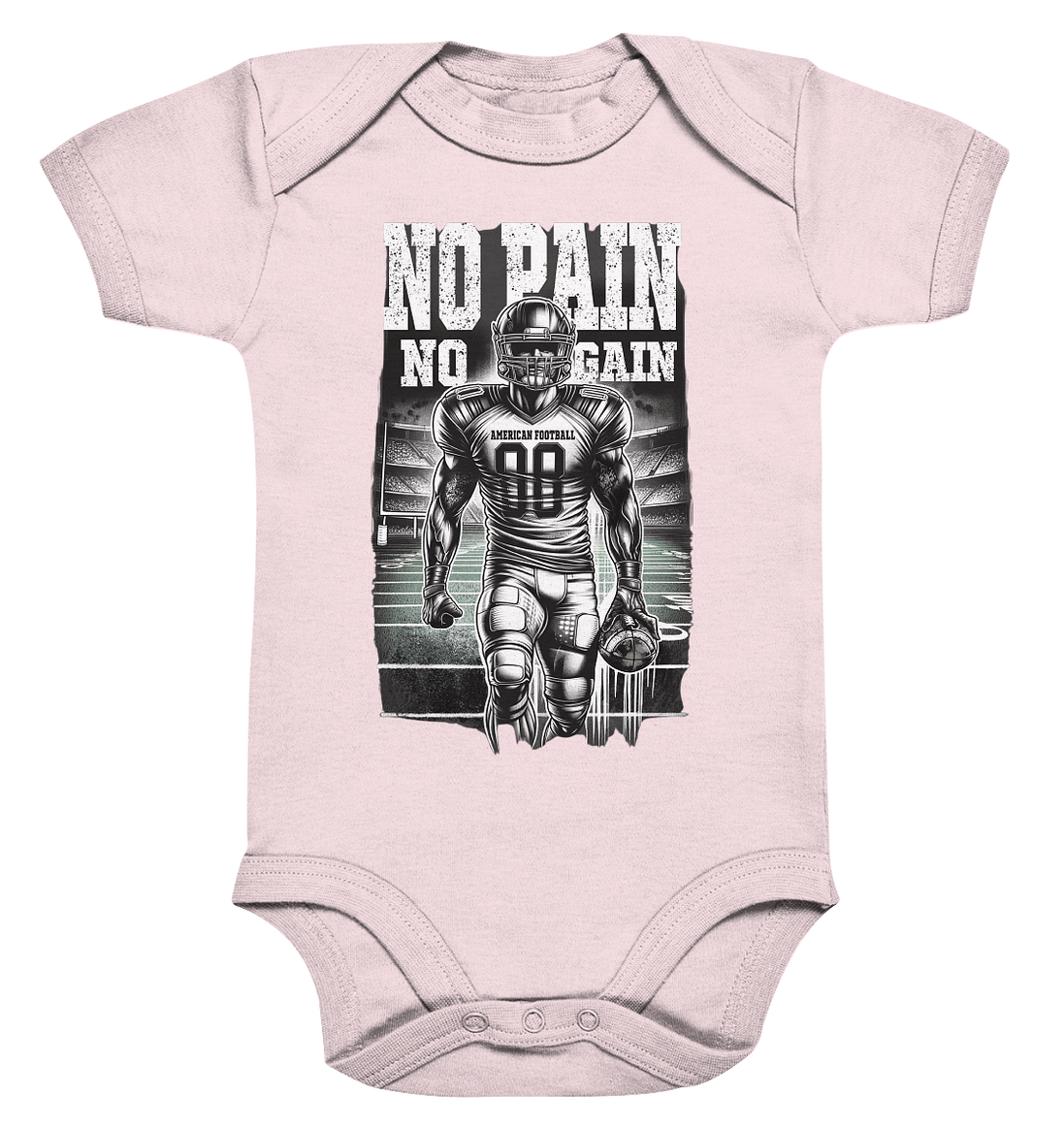 No Pain No Gain  - Organic Baby Bodysuite
