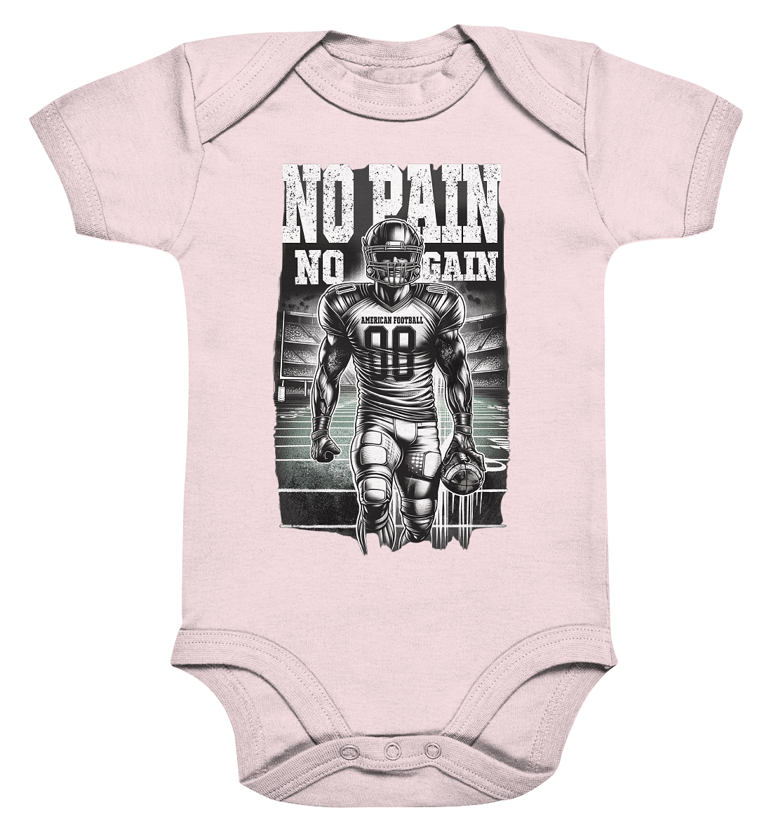 No Pain No Gain  - Organic Baby Bodysuite