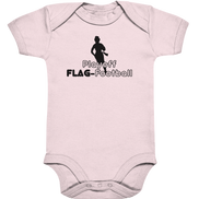 Playoff Flag Football  Women black  - Organic Baby Bodysuite