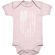 USA Flag Fight - Organic Baby Bodysuite