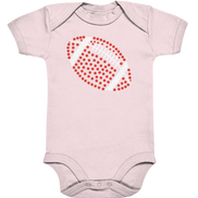 Football Dots - Organic Baby Bodysuite