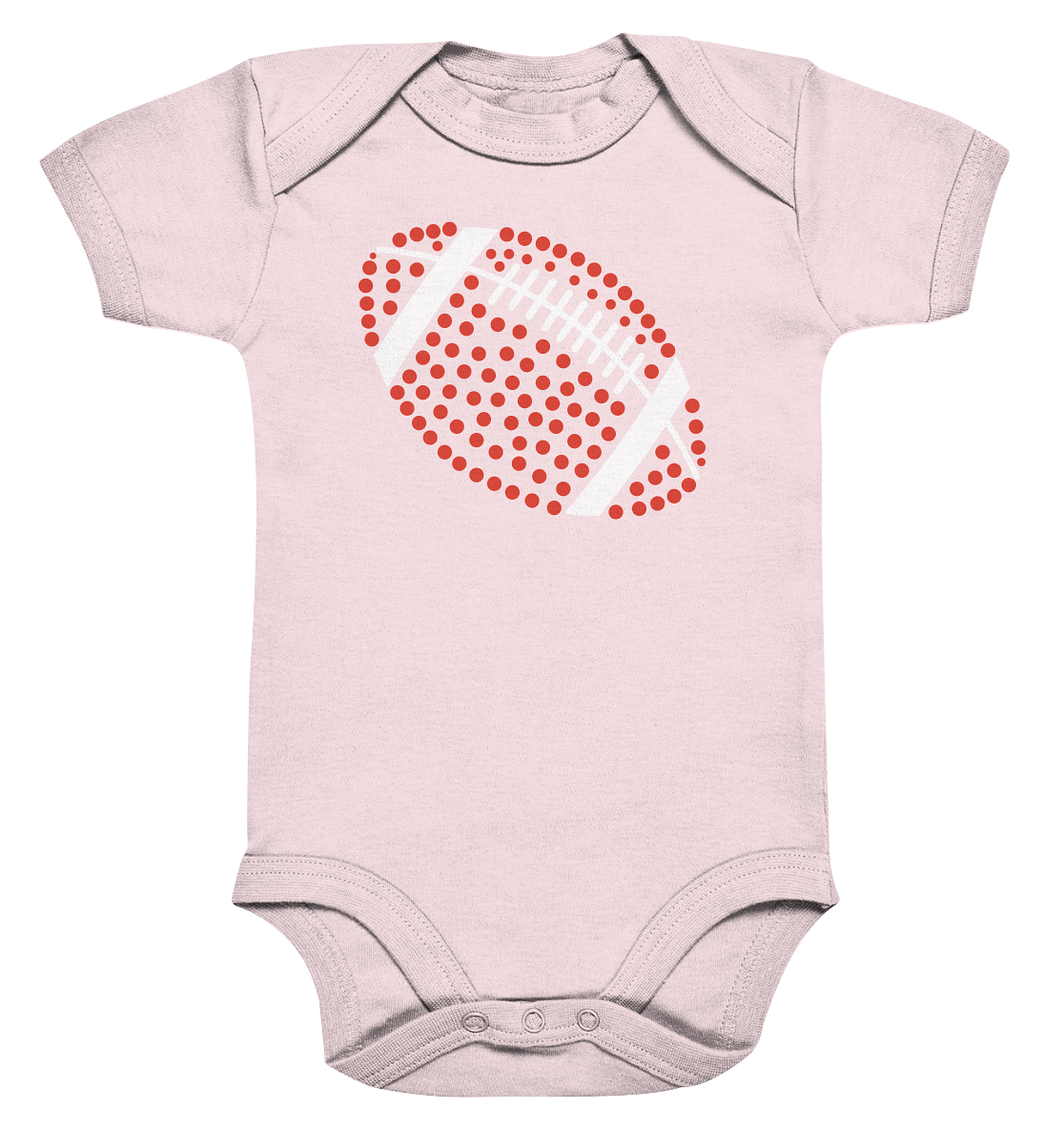 Football Dots - Organic Baby Bodysuite