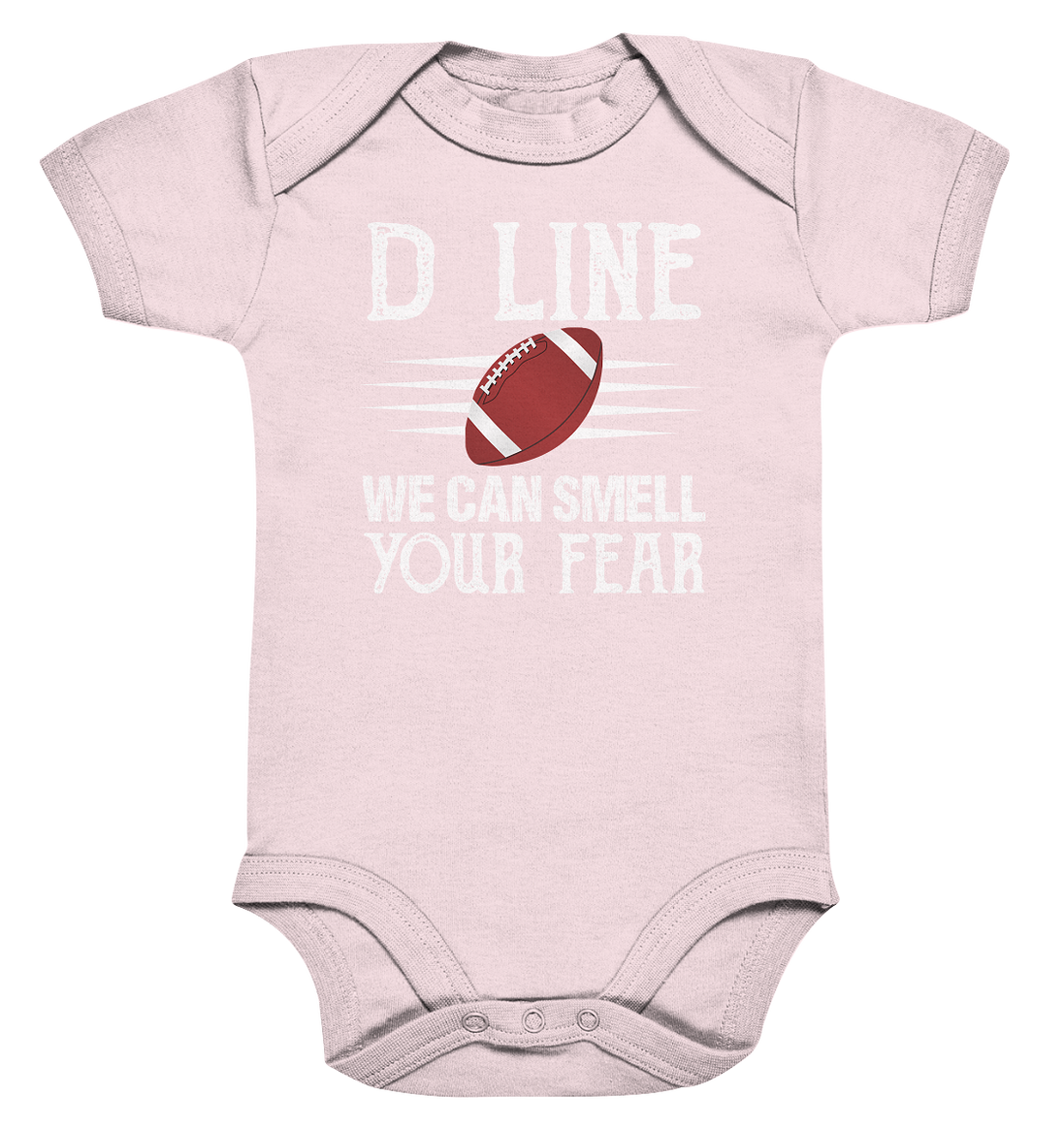 D Line Fear - Organic Baby Bodysuit