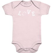 LOVE - Organic Baby Bodysuite