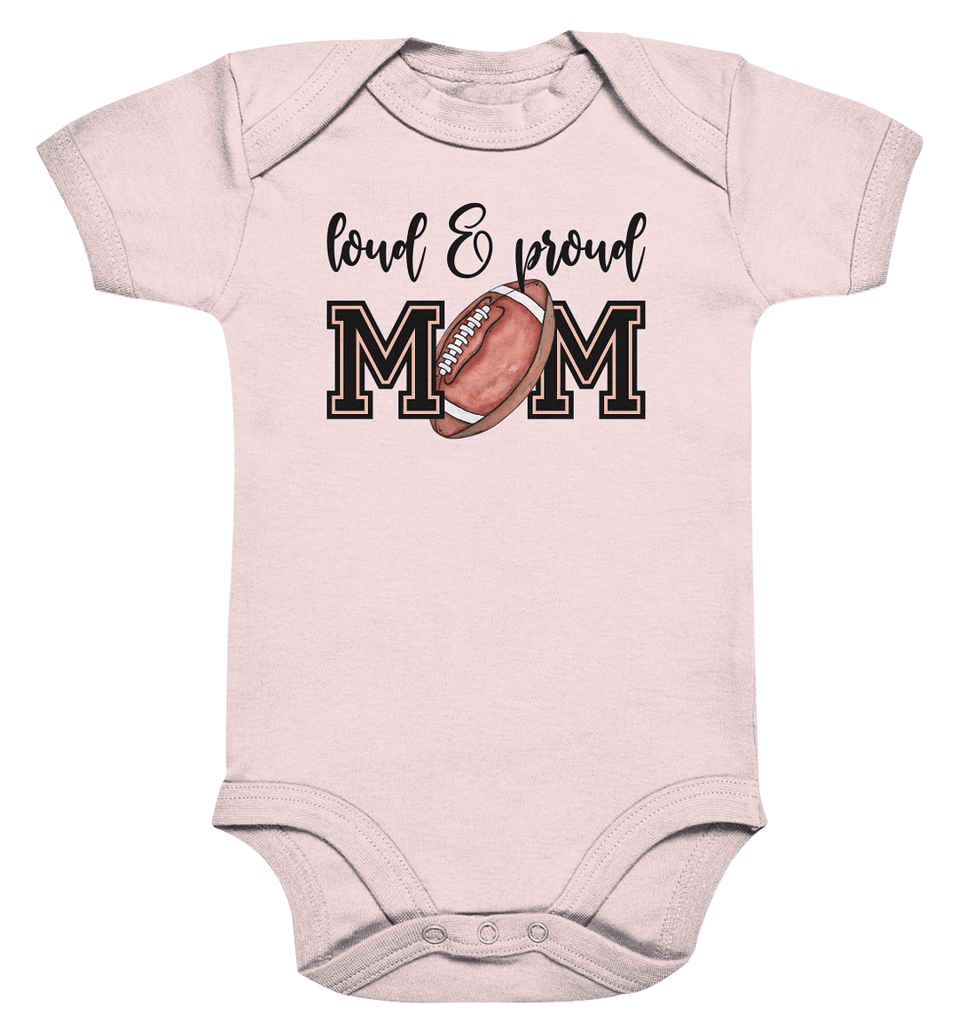 Loud &amp; Proud Mom - Organic Baby Bodysuite