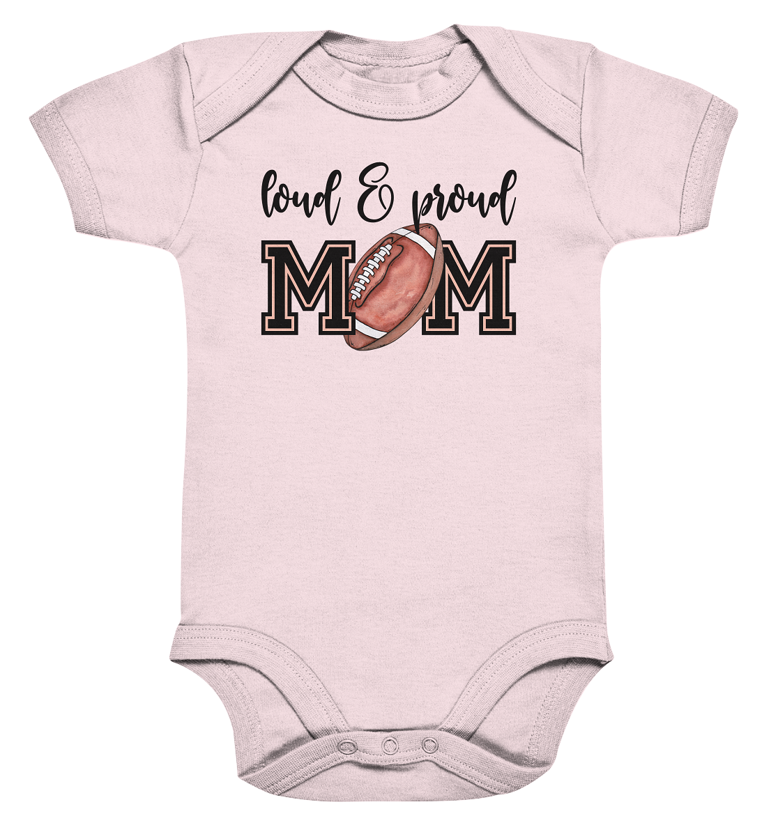 Loud & Proud Mom - Organic Baby Bodysuite