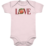 Football Love - Organic Baby Bodysuite