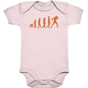 American Football Evolution - Organic Baby Bodysuite