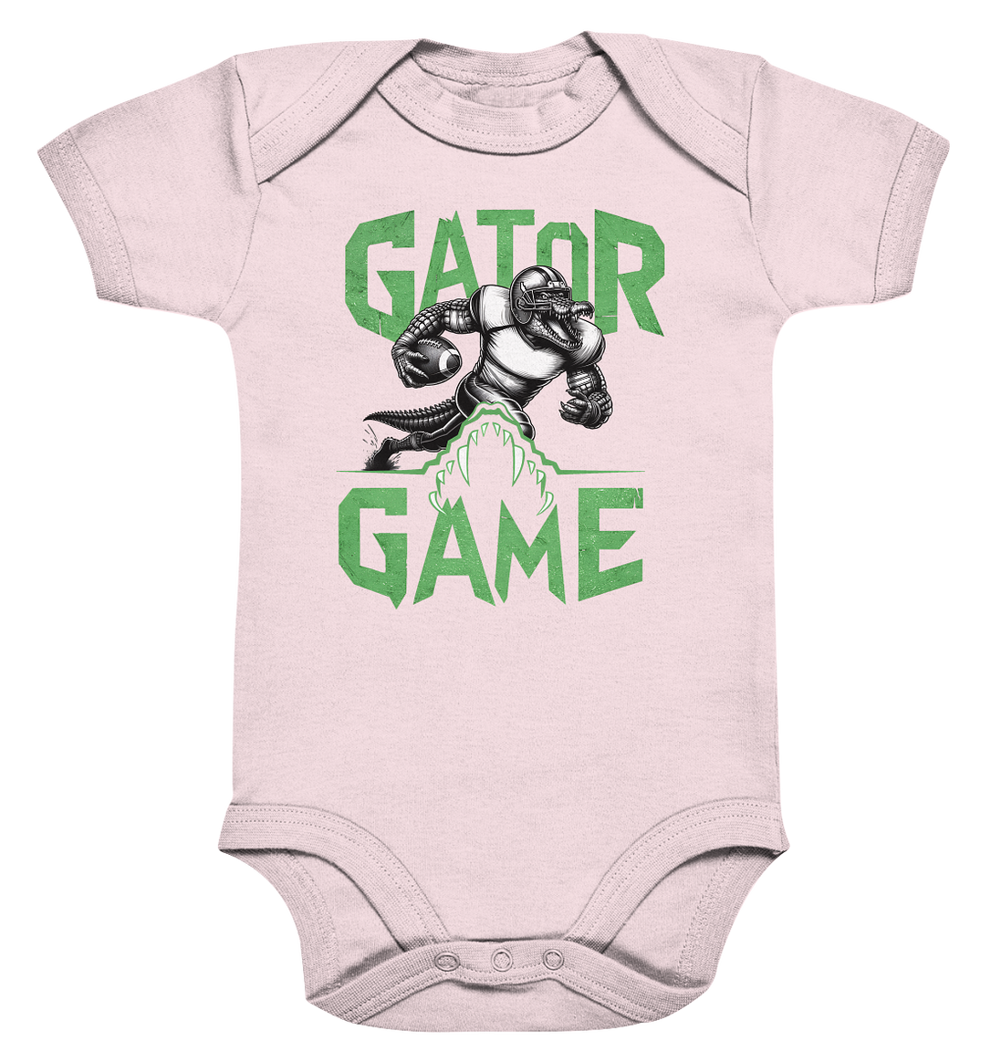 Gator Game - Organic Baby Bodysuit