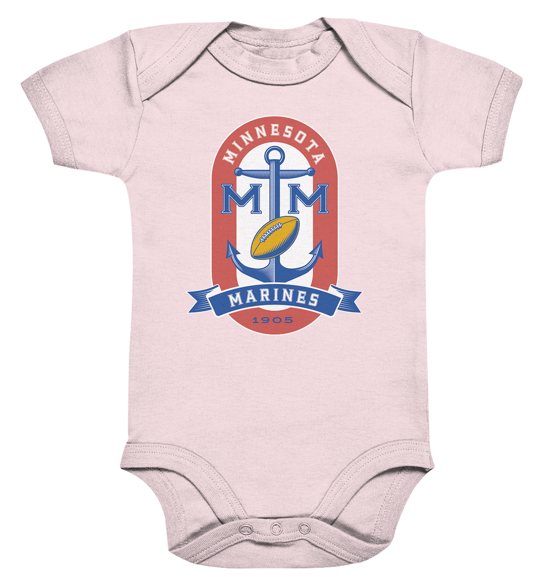 Minnesota Marines - Organic Baby Bodysuite
