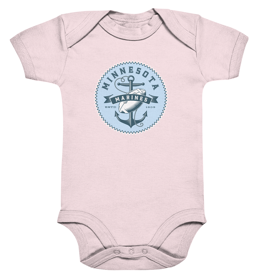 Minnesota Marines II - Organic Baby Bodysuite