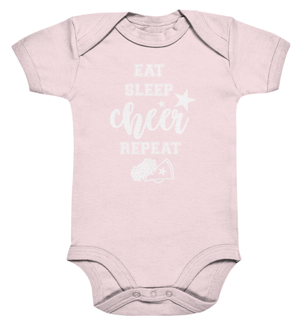 Eat Sleep Cheer - Organic Baby Bodysuite