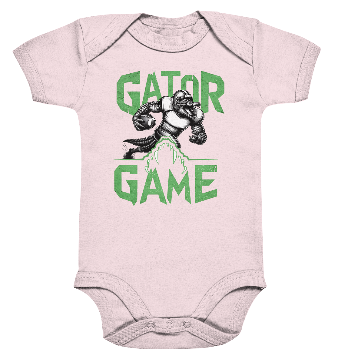 Gator Game - Organic Baby Bodysuit