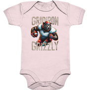 Gridiron Grizzly - Organic Baby Bodysuite