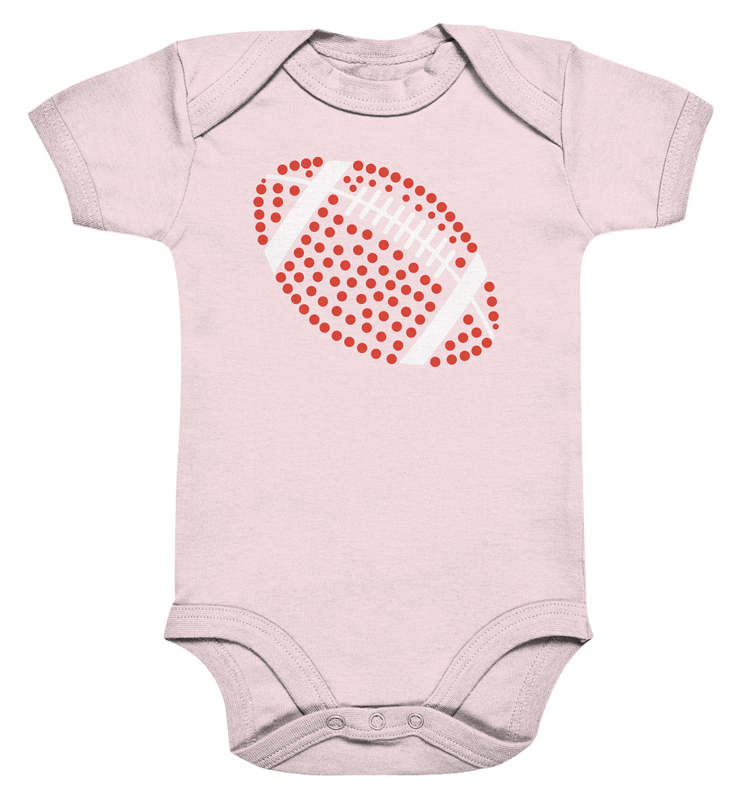 Football Dots - Organic Baby Bodysuite
