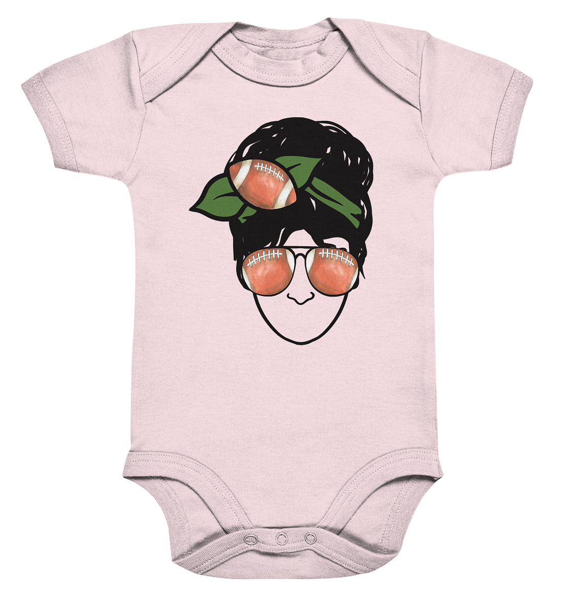 Lady Balls - Organic Baby Bodysuite