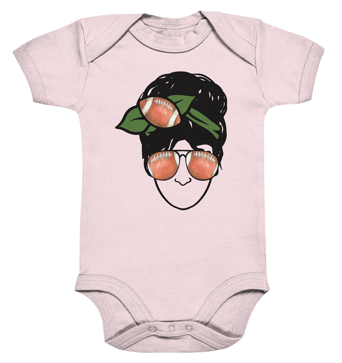 Lady Balls - Organic Baby Bodysuite
