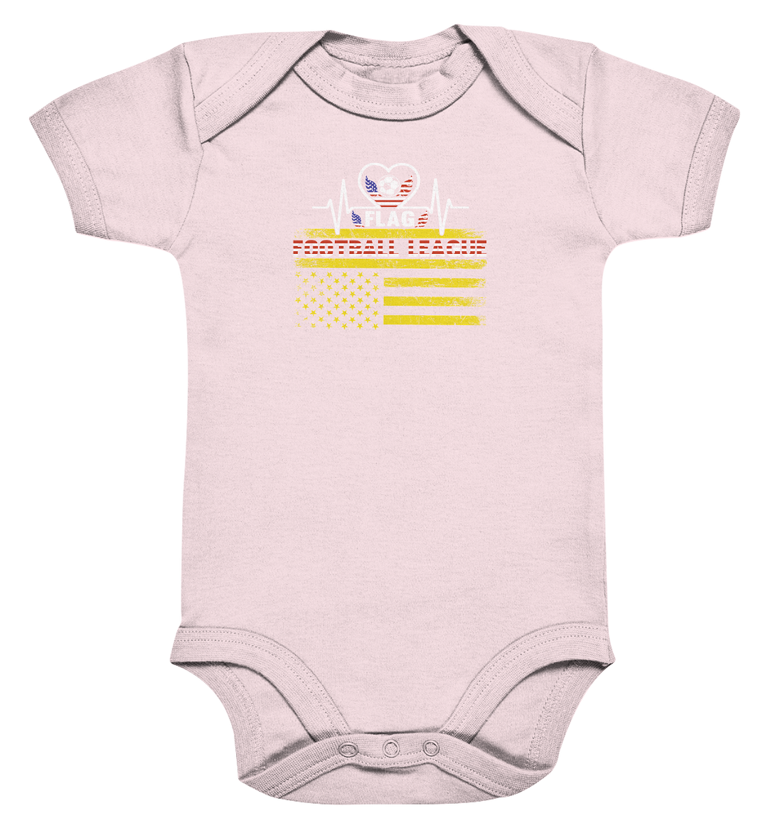 Flag Football League - Organic Baby Bodysuit
