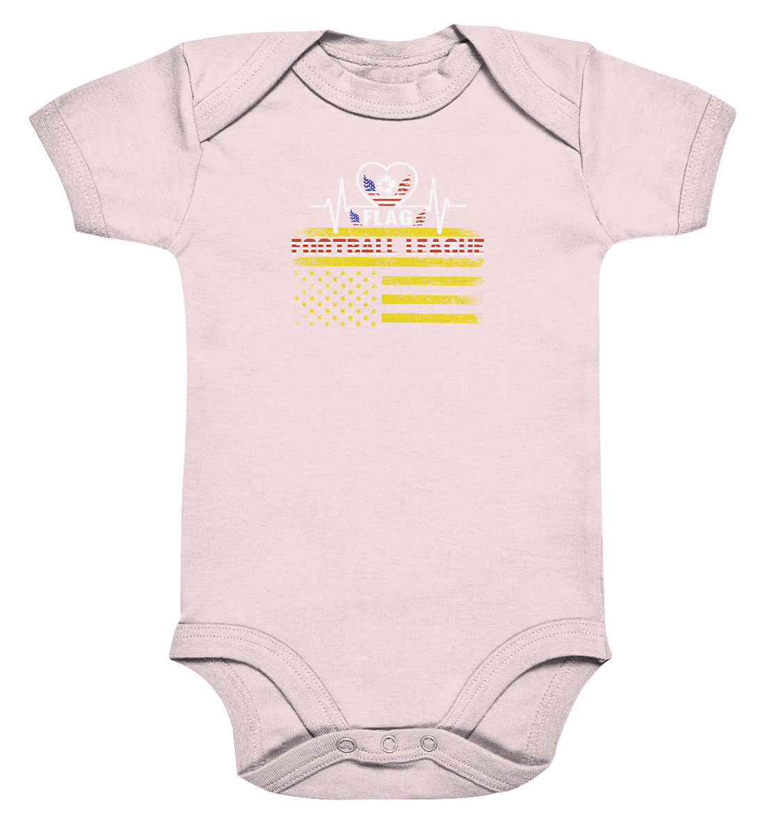 Flag Football League - Organic Baby Bodysuit